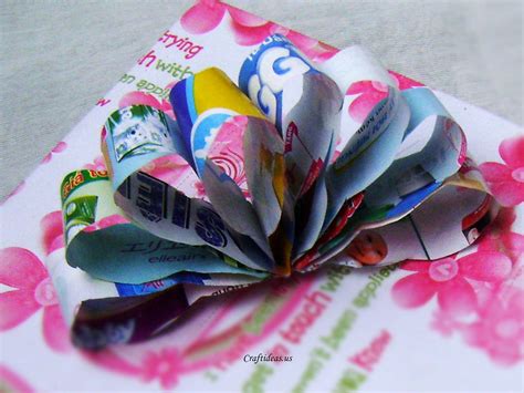Recycling Paper Paper Flower Bow Craft Ideas