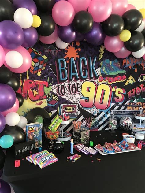 90s Birthday Party Ideas 90s Theme Party 90s Party Decorations 90s