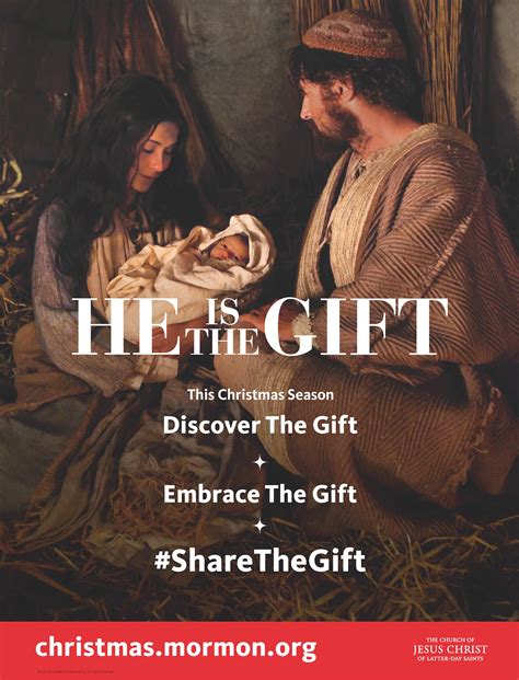 Lds Christmas Invitation He Is The T Lds365 Resources From The Church And Latter Day Saints