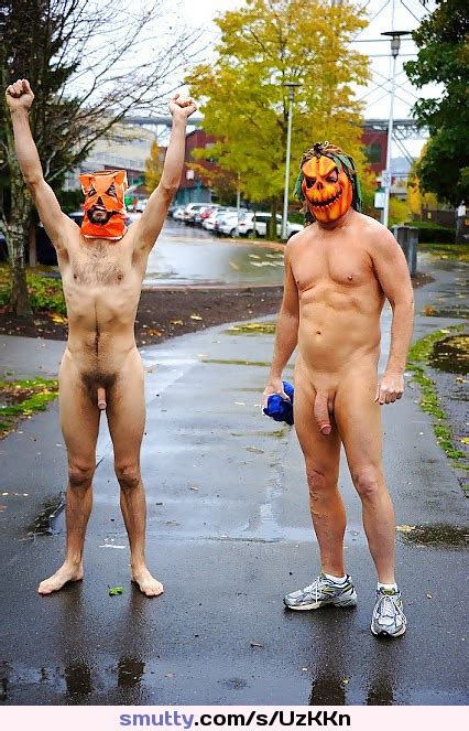 Halloween Naked Outdoor Public Smutty Hot Sex Picture