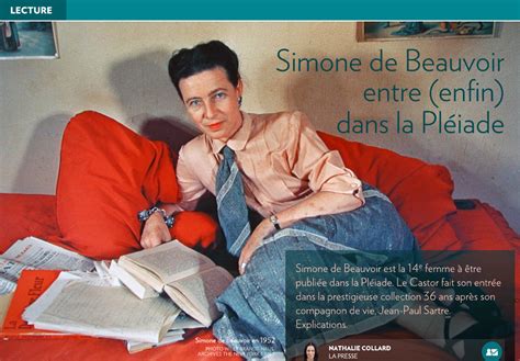Simone de Beauvoir entre enfin dans la Pléiade La Presse