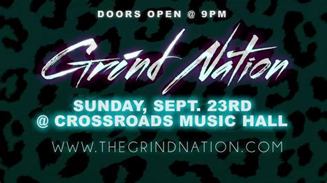 Grind Nation Sept 23 Crossroads Tickets On Sale Now Youtube