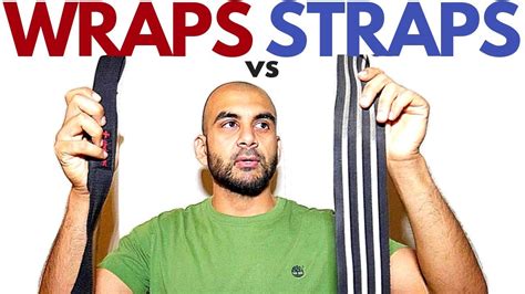 Wrist Wraps vs Lifting Straps + How to Put Them On - YouTube