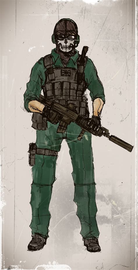Call Of Duty Ghost Concept Art By Grailplus On Deviantart