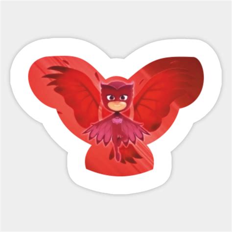 Owlette Owlette Pj Mask Sticker Teepublic