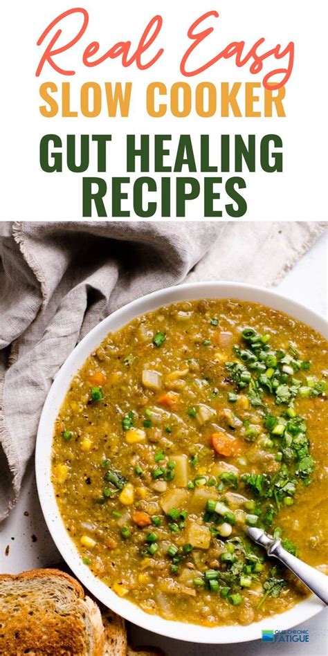 Slow cooker meals and recipes for gut health