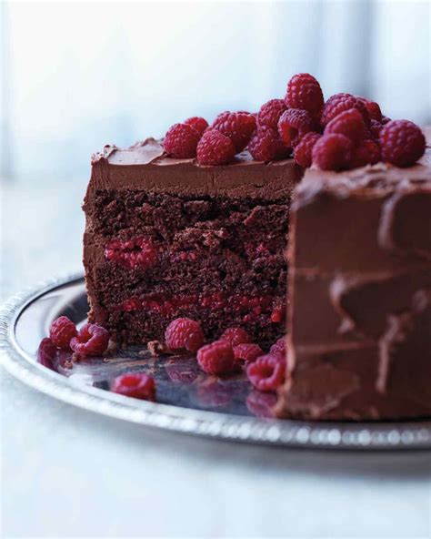 Chocolate Raspberry Cake Recept Bakning Mat Och Bakverk