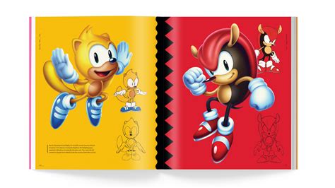 sonic the hedgehog art and design book 25th anniversary hardcover english sega ebay