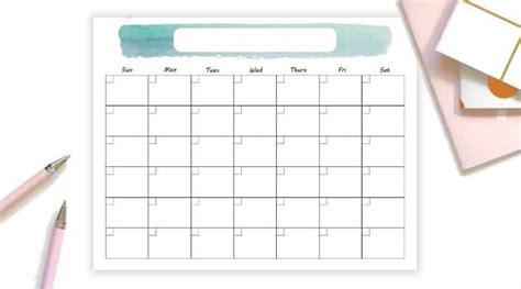 Blank Free Printable 85 X 11 Calendars Graphics Calendar Template 2021