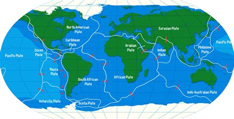 Observe O Mapa Das Placas Tectonicas Com Base No Mapa E Nos Seus Images