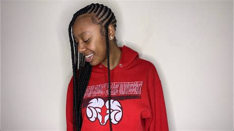 You are essentially feeding in braids to your hair and creating a whole new style. Quick Easy Feed-in Braids | Protective Styles💁🏾‍♀️ ‼️ - YouTube