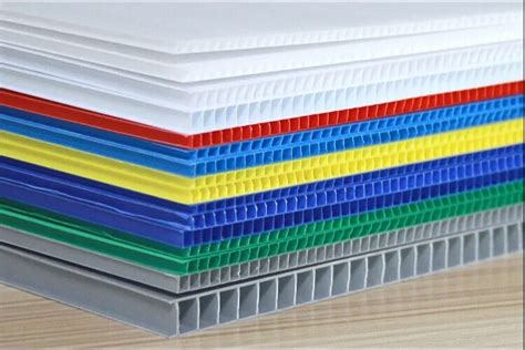 Pp Polypropylene Corrugated Board Hollow Fluted 4x8 Sheets Plastic