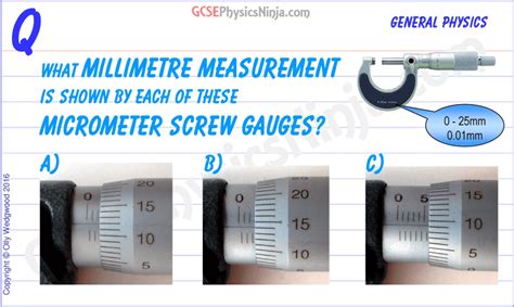 5 Using A Micrometer Screw Gauge