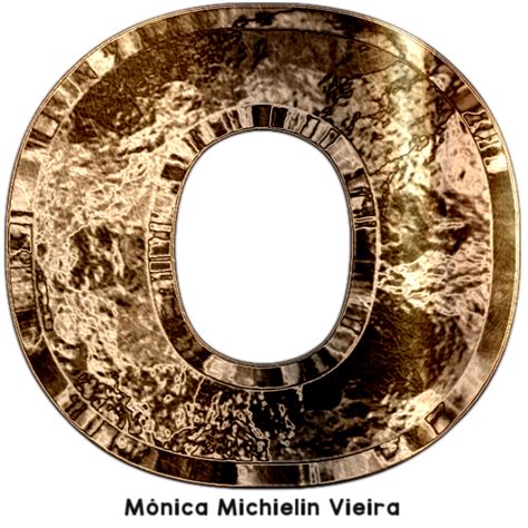 Alphabets By Monica Michielin Alfabeto De Bronze Png Bronze Texture