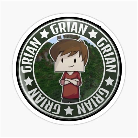 Grian Sticker By Petersonkade Redbubble