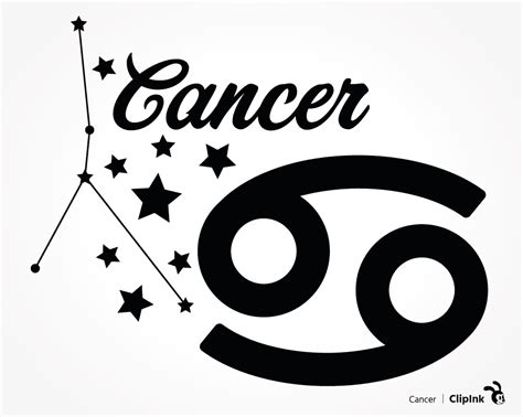 Cancer Svg Free Zodiac Sign Svg Astrology Cut File Didiko Designs
