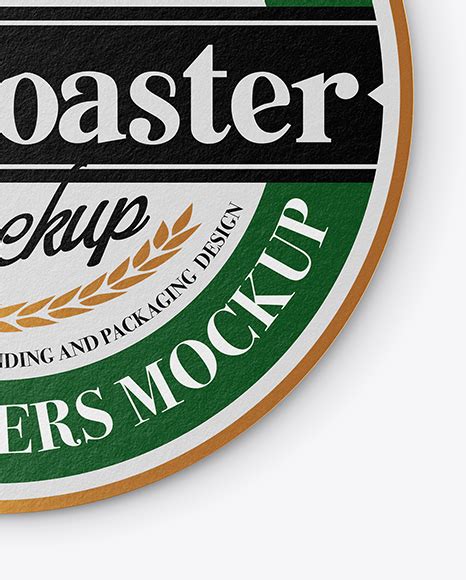 We also have a free square coaster mockup here for you to take to your total advantage. Three Paper Beer Coasters Mockup in Object Mockups on ...