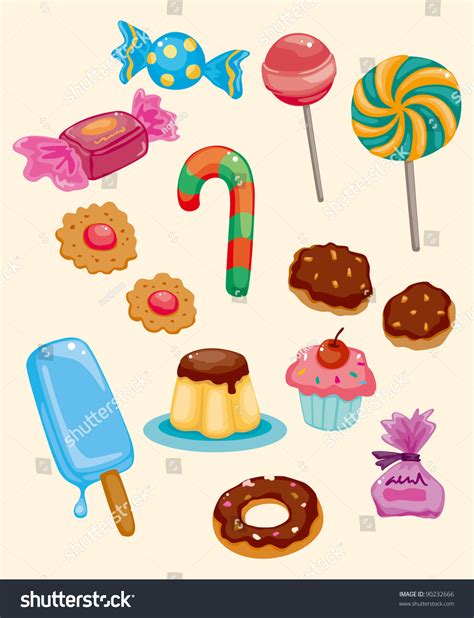 Cartoon Candy Icon Stock Vector 90232666 Shutterstock