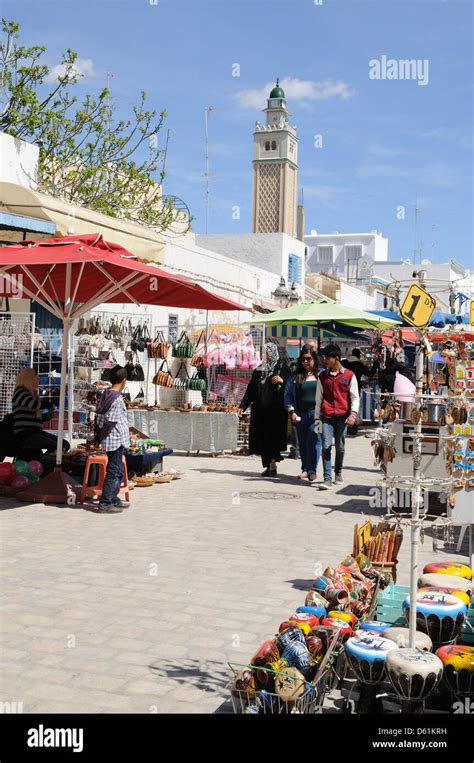 La Médina à Nabeul Tunisie Photo Stock Alamy