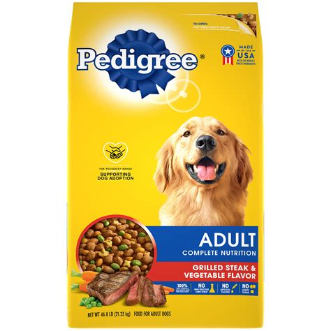 Pedigree Complete Nutrition Adult Dry Dog Food Grilled Steak