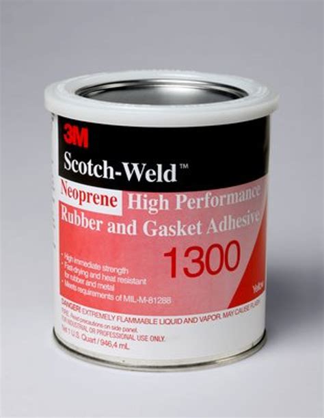 3m™ Neoprene High Performance Rubber And Gasket Adhesive 1300 Yellow