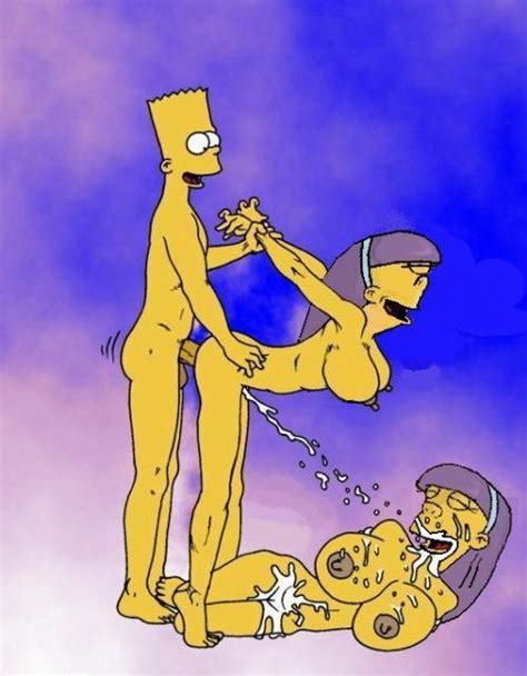 Rule 34 Bart Simpson Cum Female Human Male Sherri Straight Terri The