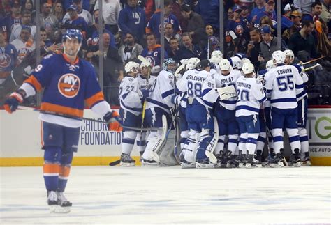 At a certain point, however, the momentum changed and the the islanders outshot the lightning in the third period as well and did get some decent chances, while limiting much offense for tampa bay. New York Islanders vs. Lightning Game 4: Preview