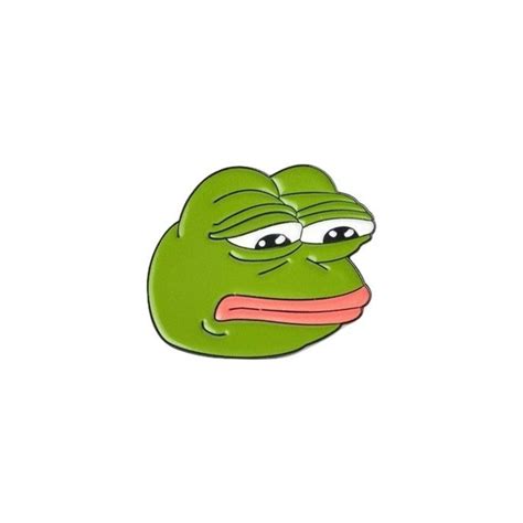 Sad Pepe The Frog Enamel Lapel Pin Badgebrooch Meme Funny T Bnwt