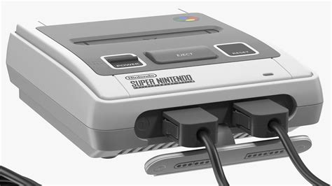 Super Nintendo Entertainment System Console Modelo 3d 49 Lxo Ma