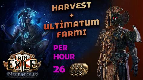 Harvest Ultimatum Farm E Lenceli Farm Divine Per Hour Poe