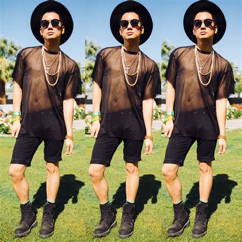 Coachella Mens Fashion Festival Outfits Men Music Festival Outfit