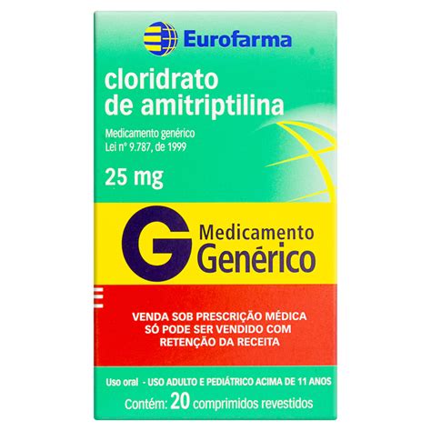 Bula Cloridrato De Amitriptilina