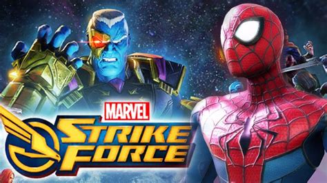 Marvel Strike Force Gameplay 1 Beginning Youtube