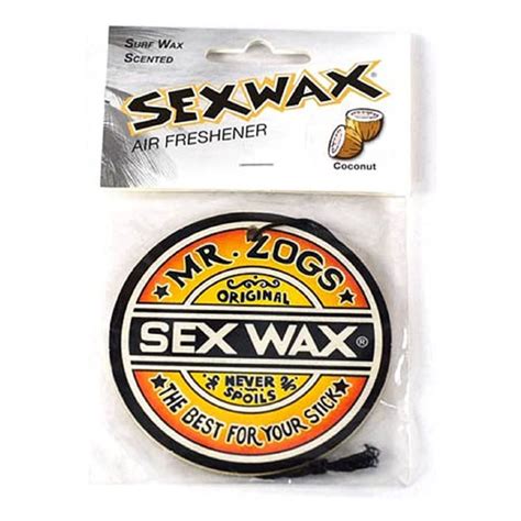 Sex Wax Mr Zogs Air Freshener Single Scent Choice Mem World Shop Online