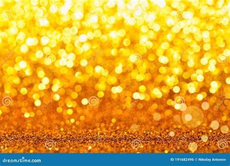 Gold Yellow Glitter Foil Background Shiny Metal Gold Foil Texture