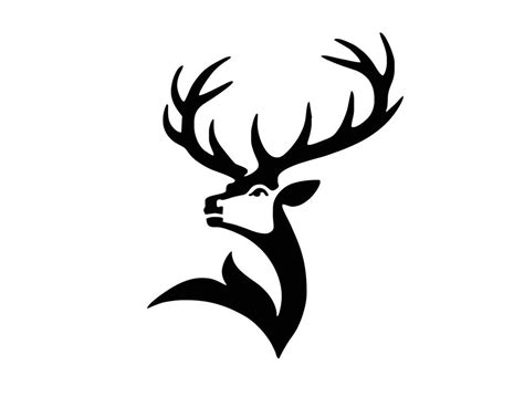 Graphisches Design Deer Design Logo Design Hirsch Silhouette
