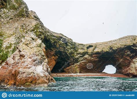 Amazing View Of Ballestas Islands A National Reserve In Pisco Bay
