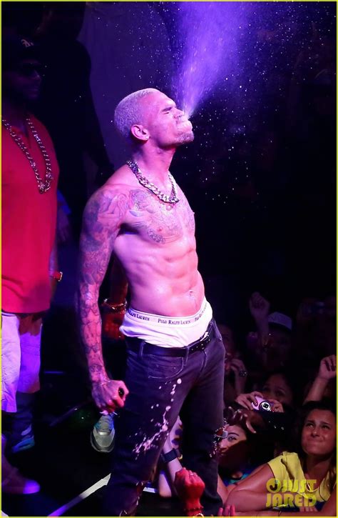 Chris Brown Shirtless At Gotha Club In Cannes Photo 2692271 Chris Brown Photos Just Jared