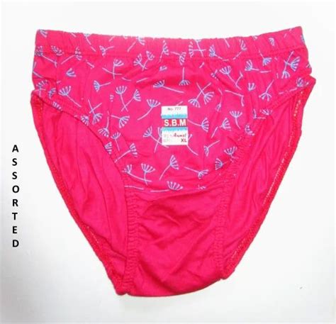 60gsm Pink Printed Cotton Panty At Rs 22 Piece Cotton Panties In North 24 Parganas Id