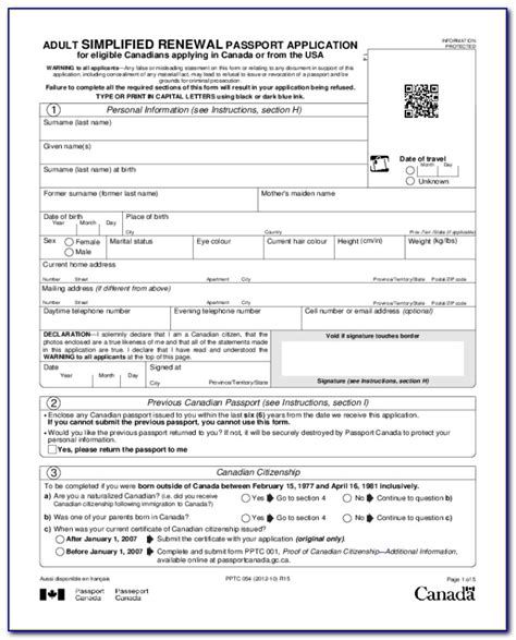 This form can also be used to purchase an. Guyana Passport Renewal Forms Online - Form : Resume ...
