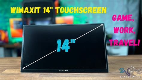 Travel Friendly Tech Wimaxit 14 Portable Touchscreen Monitor Review