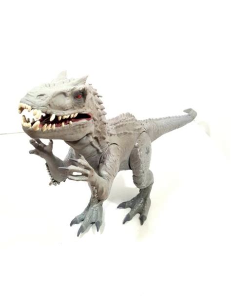 Jurassic World Indominus Rex Electronic Roar Dinosaur 20inch Working Lights Up Ebay