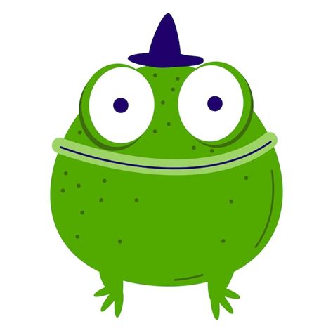 Premium Vector Frog Toad In The Style Of A Doodle Character For