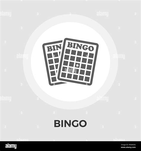 Icono De Bingo Vector Icono Plano Aislado En El Fondo Blanco Archivo Eps Editables