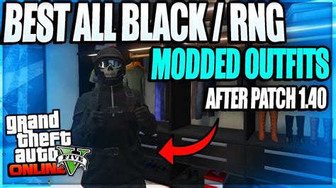 Gta 5 Must Have Best Black Modded Try Hard And Rng Outfits Tutorials