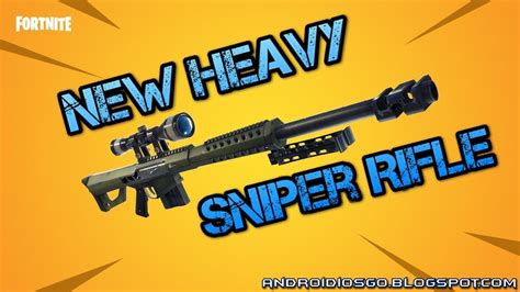 Fortnite Battle Royale New Heavy Sniper Rifle One Shot One Kill