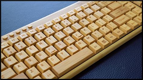 Wireless Bamboo Keyboard And Mouse Combo Handmade 24ghz Buy Low