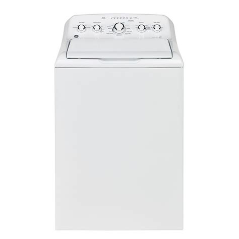 Ge 49 Cu Ft Top Load Washer In White The Home Depot
