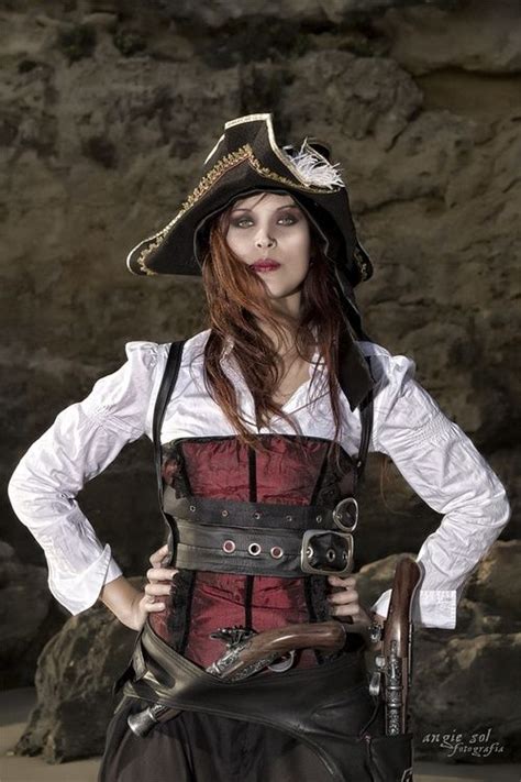 Steampulp Female Pirate Pirate Woman Steampunk Pirate