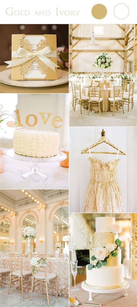 We did not find results for: 2017 Wedding Color Scheme Trends: Gold and Ivory - Stylish ...